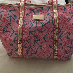 Lilly Pulitzer Delta Gamma Print Tote Bag